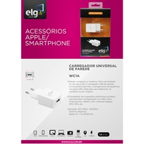 Carregador USB Universal de Parede ELG