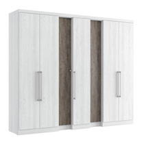 Guarda-Roupa Casal 7 Portas 4 Gavetas THB Selecto