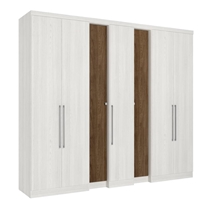 Guarda-Roupa Casal 7 Portas 4 Gavetas THB Selecto