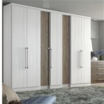 Guarda-Roupa Casal 7 Portas 4 Gavetas THB Selecto