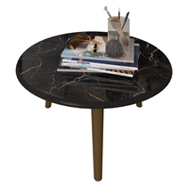 Mesa de Centro Bechara Decor Brilhante 59 cm com Pés Palito