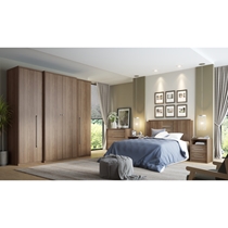 Guarda-Roupa Casal 4 Portas 2 Gavetas THB Splendore