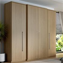 Guarda-Roupa Casal 4 Portas 2 Gavetas THB Splendore