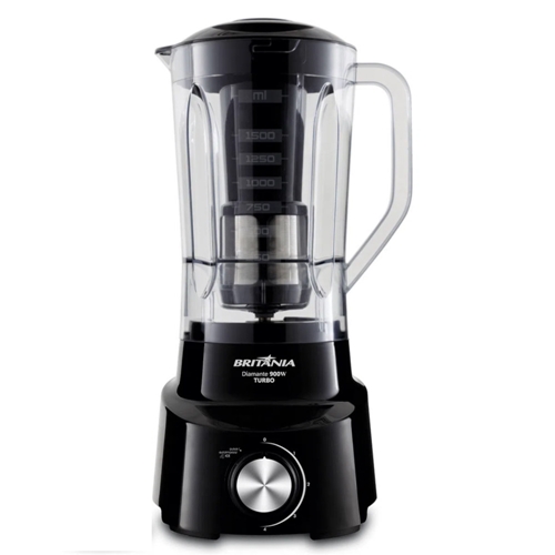 Liquidificador Britânia 900W 2,65 Litros Diamante 800P Preto