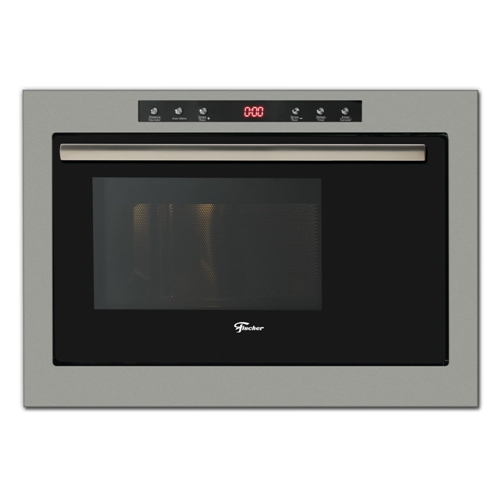 Micro-ondas de Embutir Fischer Infinity 25 Litros com Dourador e Função Descongelamento Inox