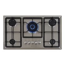 Cooktop 5 Bocas à Gás Fischer Infinity 23678-54121 com Chama Tripla e Acendimento Superautomático Inox Escovado – Bivolt