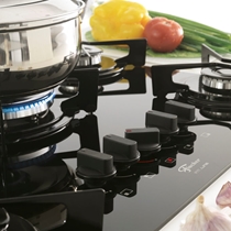 Cooktop 5 Bocas a Gás Fischer TC Fit Line com Tripla Chama Preto - Bivolt