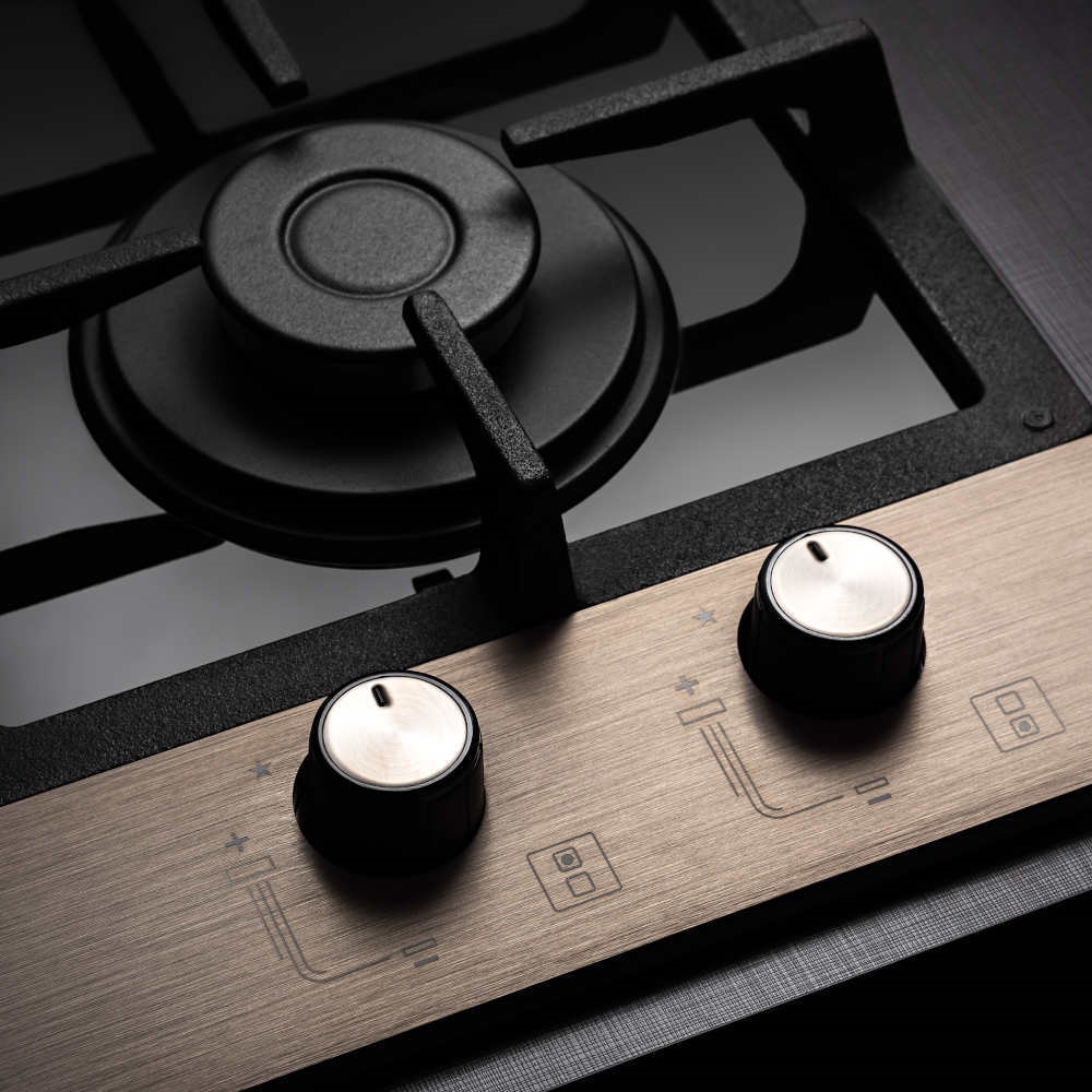 Cooktop Bocas A G S Fischer Platinium Preto Bivolt Schumann