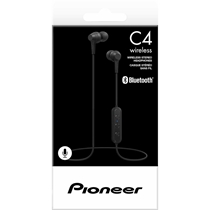 Fone de Ouvido In Ear Pioneer SE-C4BT-B Bluetooth Intra-Auricular com Microfone – Preto