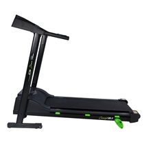 Esteira Eletrônica Dream Fitness Concept 2.1 Monitor 6 Funções com 3 Níveis de Inclinação Preto/Verde - Bivolt