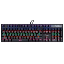 Teclado Gamer Mecânico ELG Flakes Power Royale FLKT001 com 87 Teclas Anti-Ghosting Preto