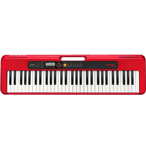 Teclado Casio Casiotone CT-S200 61 Teclas com Fonte Bivolt - Vermelho