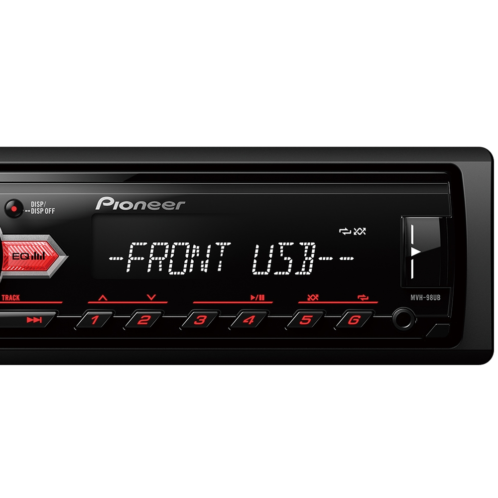 Som Automotivo Pioneer Mvh Ub Entradas Usb Aux Multisom