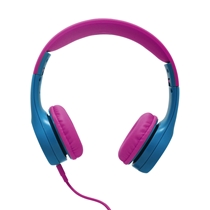 Headphone Infantil ELG Melody com Limitador de Volume - Rosa/Azul