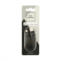 Cabo Lightning Leon CC-102C MFI C89 USB 2.0 - Preto