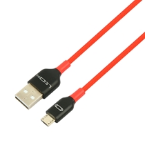 Cabo Micro-USB Leon CC-104A USB 2.0 - Vermelho