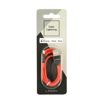 Cabo Lightning Leon CC-104C MFI C89 USB 2.0 - Vermelho