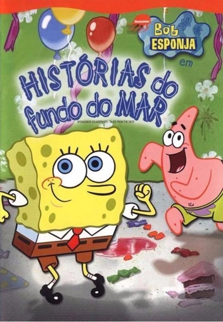 Bob Esponja Histórias Do Fundo Do Mar DVD Infantil Multisom