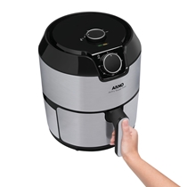 Fritadeira Air Fryer Arno Super IFRY 4,2 Litros 1400W Inox