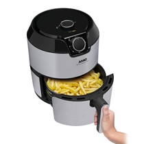 Fritadeira Air Fryer Arno Super IFRY 4,2 Litros 1400W Inox