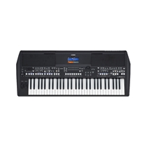 Teclado Arranjador Yamaha PSR-SX600 61 Teclas Sensitivas Entrada para Microfone Preto -  Bivolt