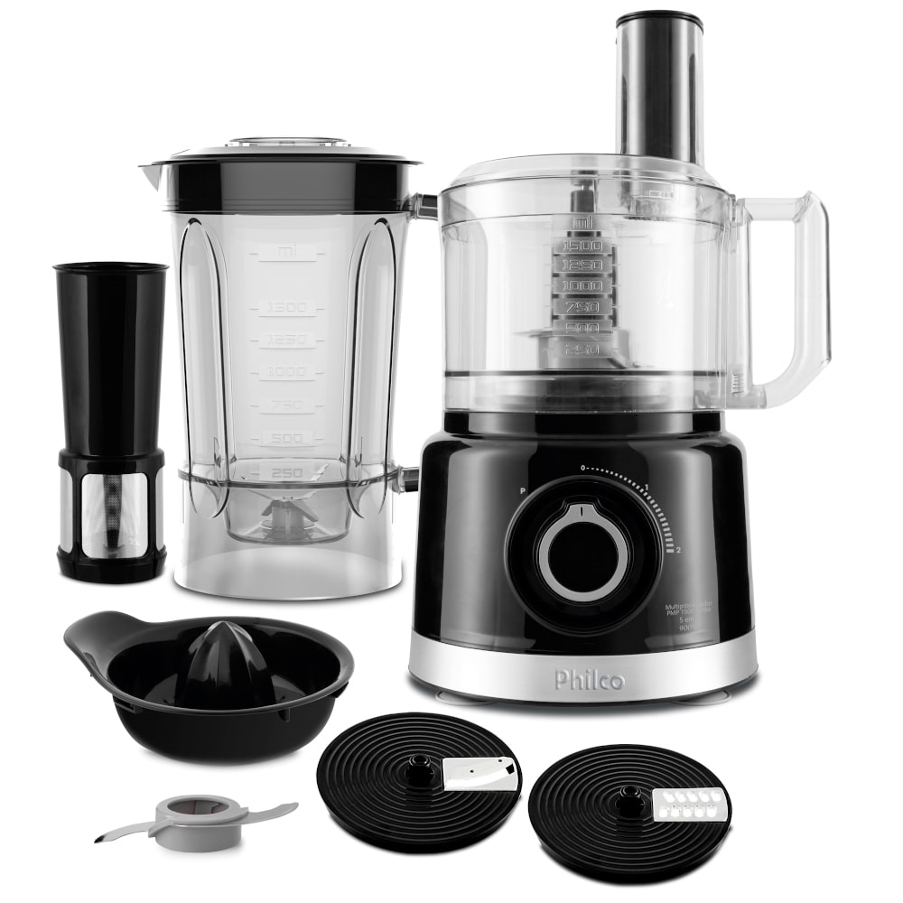 Multiprocessador Philco PMP1500P Turbo 5 Em 1 Preto Multisom