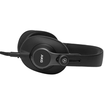 Fone de Ouvido Profissional AKG K371 com Drivers 50 mm e 3 Cabos - Preto