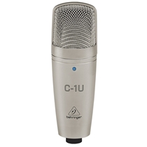 Microfone Condensador Com Fio Behringer C-1U USB - Dourado