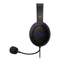 Headset Gamer HyperX Cloud Chat para PS4 e PS5 P2 3.5mm - Preto com Azul