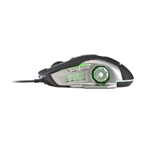 Mouse com fio Multilaser MO269 2400 DPI USB - Grafite e Preto