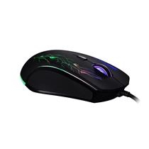 Mouse com fio Multilaser MO276 3200 DPI USB - Preto