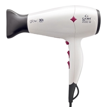 Secador de Cabelo Gama Glow 3D Nano Silver 2000W Branco