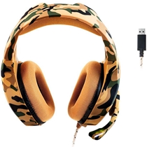 Headset Gamer Warrior Straton PH305 USB 2.0 ARMY - Camuflado