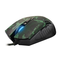 Combo Mouse e Mouse Pad Gamer ELG CGGO21 3200DPI - Camuflado