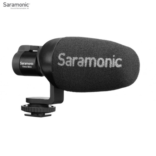 Microfone Condensador para Smartphone e Câmera DSLR Saramonic Vmic-Mini