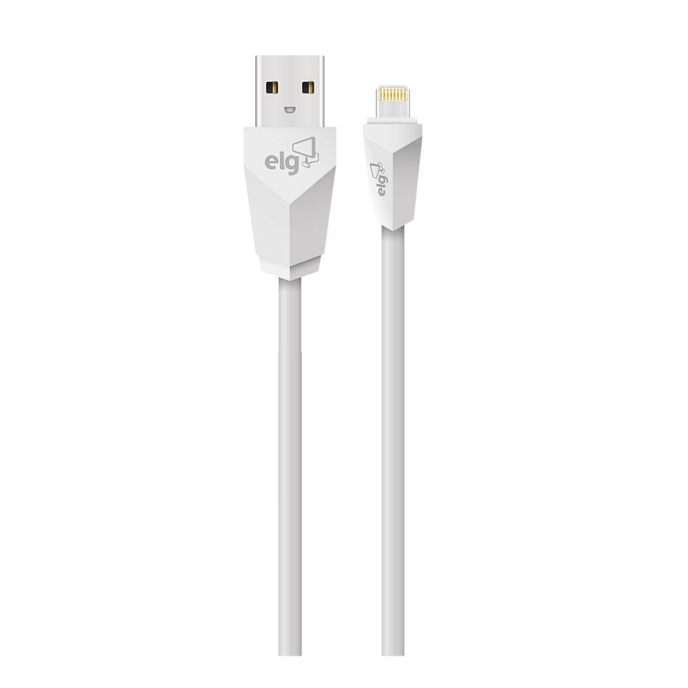 Cabo Lightning ELG L810 1m Branco Schumann