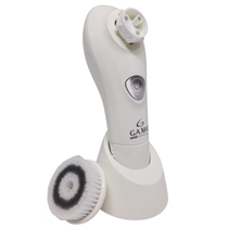 Escova de Limpeza Facial Gama Cleaning Brush 2 Velocidades e Capa Protetora - Branco