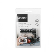 Microfone Condensador Direcional para Smartphone Saramonic Smartmic+