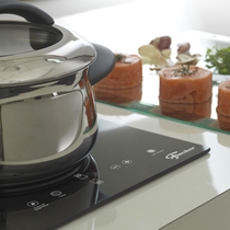 Cooktop 2 Bocas de Indução Fischer com Mesa Vitrocerâmica e 9 Níveis de Potência Preto