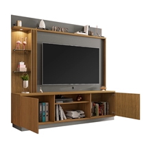 Estante Home para TV até 65’’ 2m 2 Portas 3 Prateleiras  Bechara Atlanta