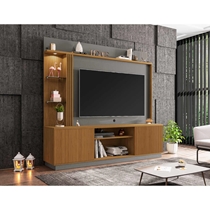 Estante Home para TV até 65’’ 2m 2 Portas 3 Prateleiras  Bechara Atlanta