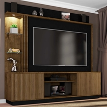 Estante Home para TV até 65’’ 2m 2 Portas 3 Prateleiras  Bechara Atlanta