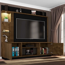 Estante Home para TV até 65’’ 2m 2 Portas 3 Prateleiras  Bechara Atlanta