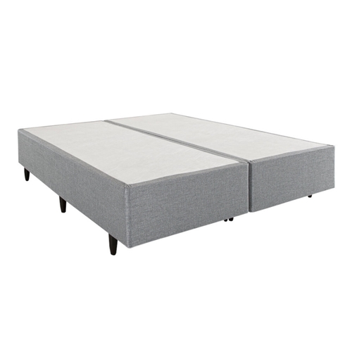 Base para Cama Box Queen Herval Meditare 158x198x39cm – Cinza