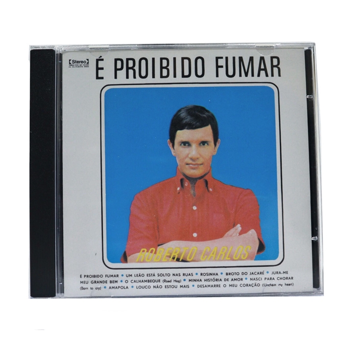 Cd Roberto Carlos Proibido Fumar Schumann