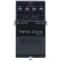 Pedal de Guitarra Boss MT-2-3A Metal Zone - Preto