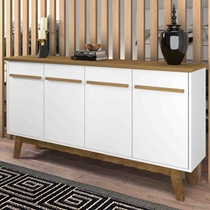 Buffet 4 Portas 160cm Bechara Opala