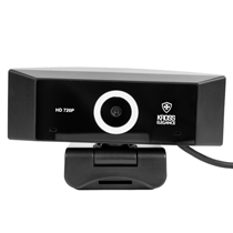 Webcam Kross Elegance KE-WBM720P HD 720p Foco Fixo - Preto