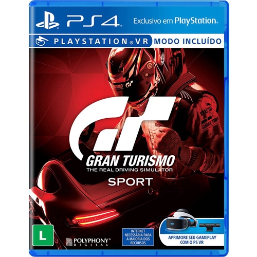 Jogo PS4 Gran Turismo Sport Hits