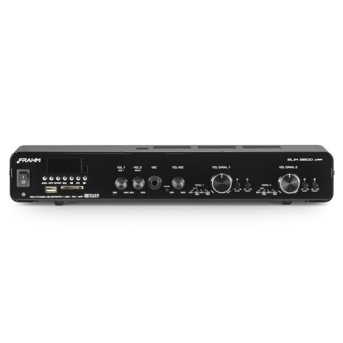 Amplificador Multiuso Frahm Slim 2500 160W Bluetooth S Schumann